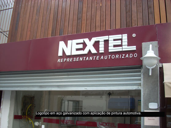 Letreiros, letras caixa, letras bloco, letras em aço inox.