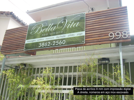 Letreiros, letras caixa, letras bloco, letras em aço inox.