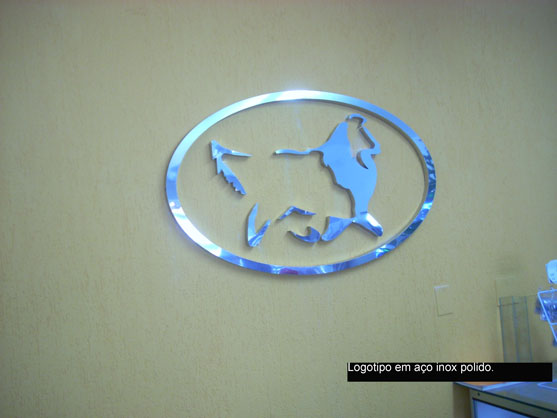 Letreiros, letras caixa, letras bloco, letras em a&ccedil;o inox.