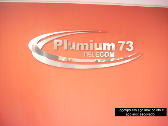 Letreiros, letras caixa, letras bloco, letras em aço inox.