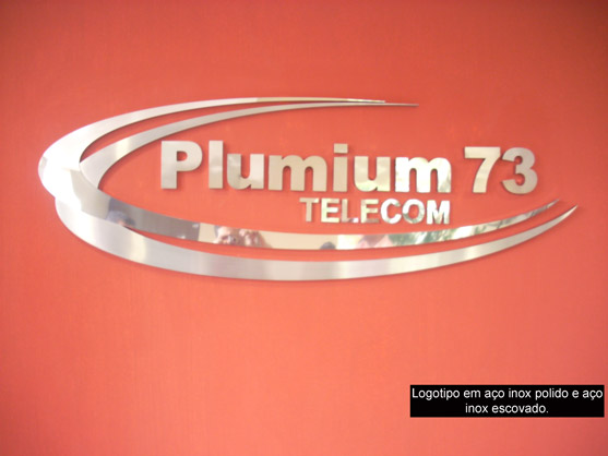 Letreiros, letras caixa, letras bloco, letras em aço inox.